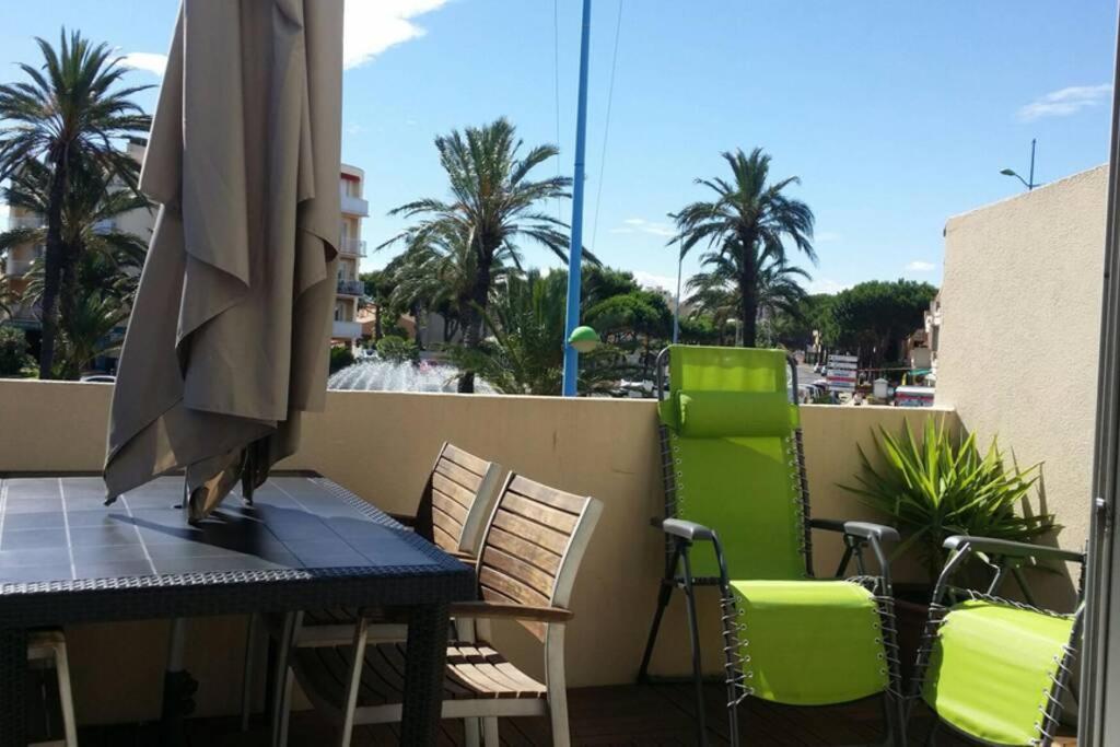 Апартаменты Beau T2 Climatise Avec Terrasse 100M Plage Сен-Сиприен Экстерьер фото